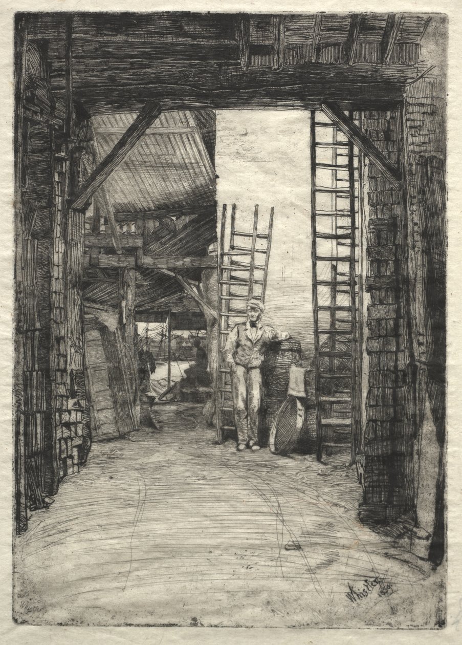 Kalkinpolttaja tekijältä James McNeill Whistler