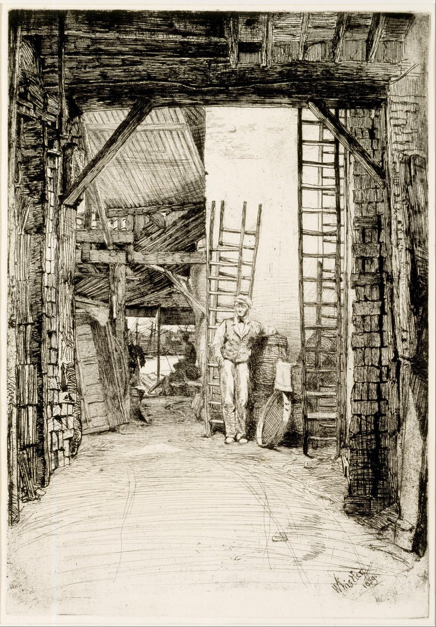 Kalkinpolttaja tekijältä James McNeill Whistler