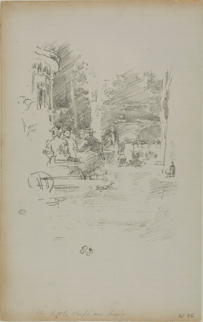 Little Café au Bois tekijältä James Abbott McNeill Whistler