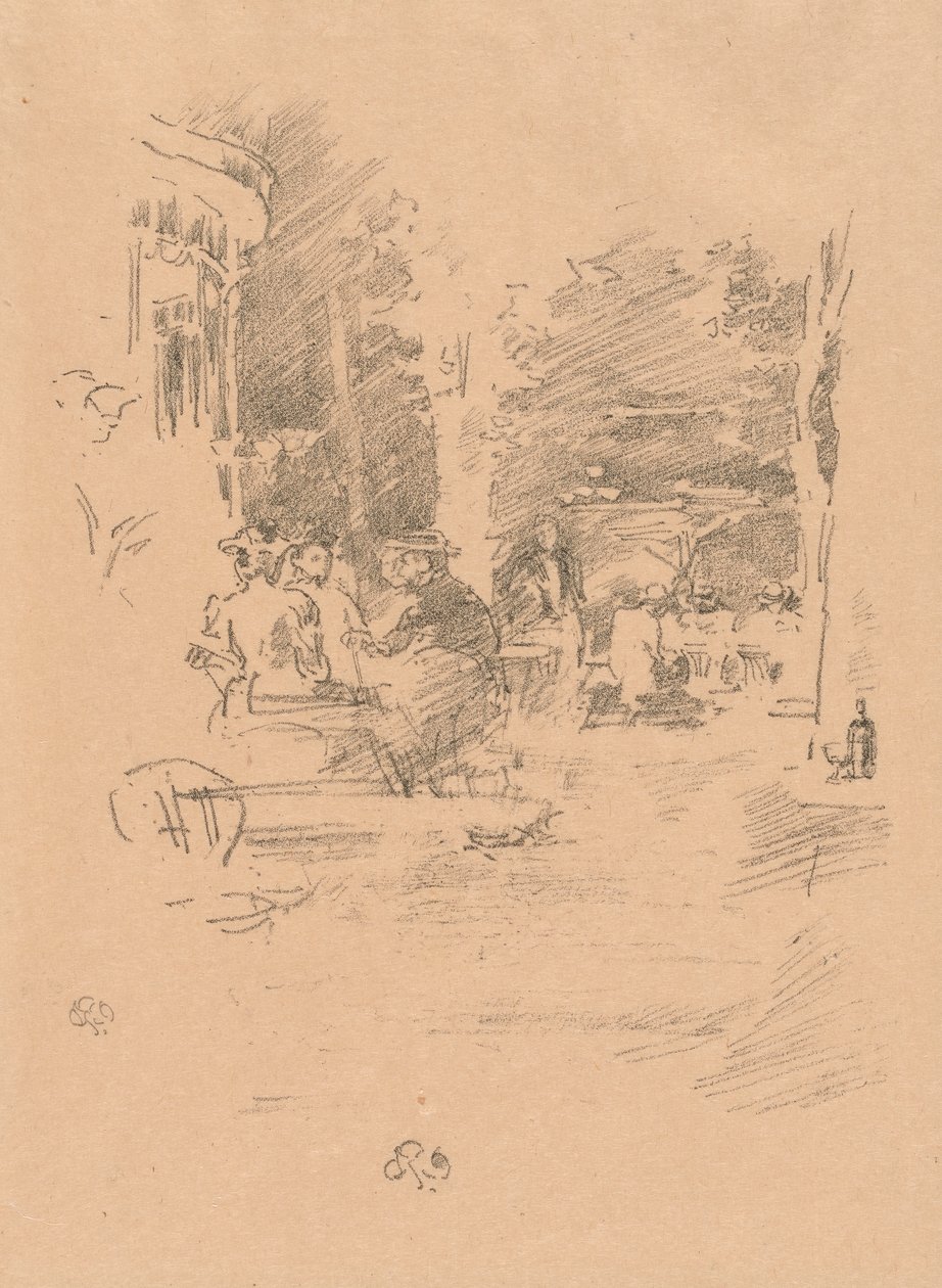 Little Café au Bois tekijältä James McNeill Whistler