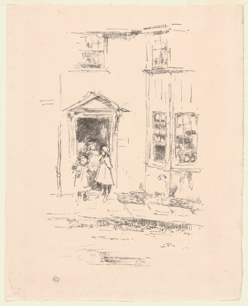 The Little Doorway, Lyme Regis finlandès tekijältä James Abbott McNeill Whistler