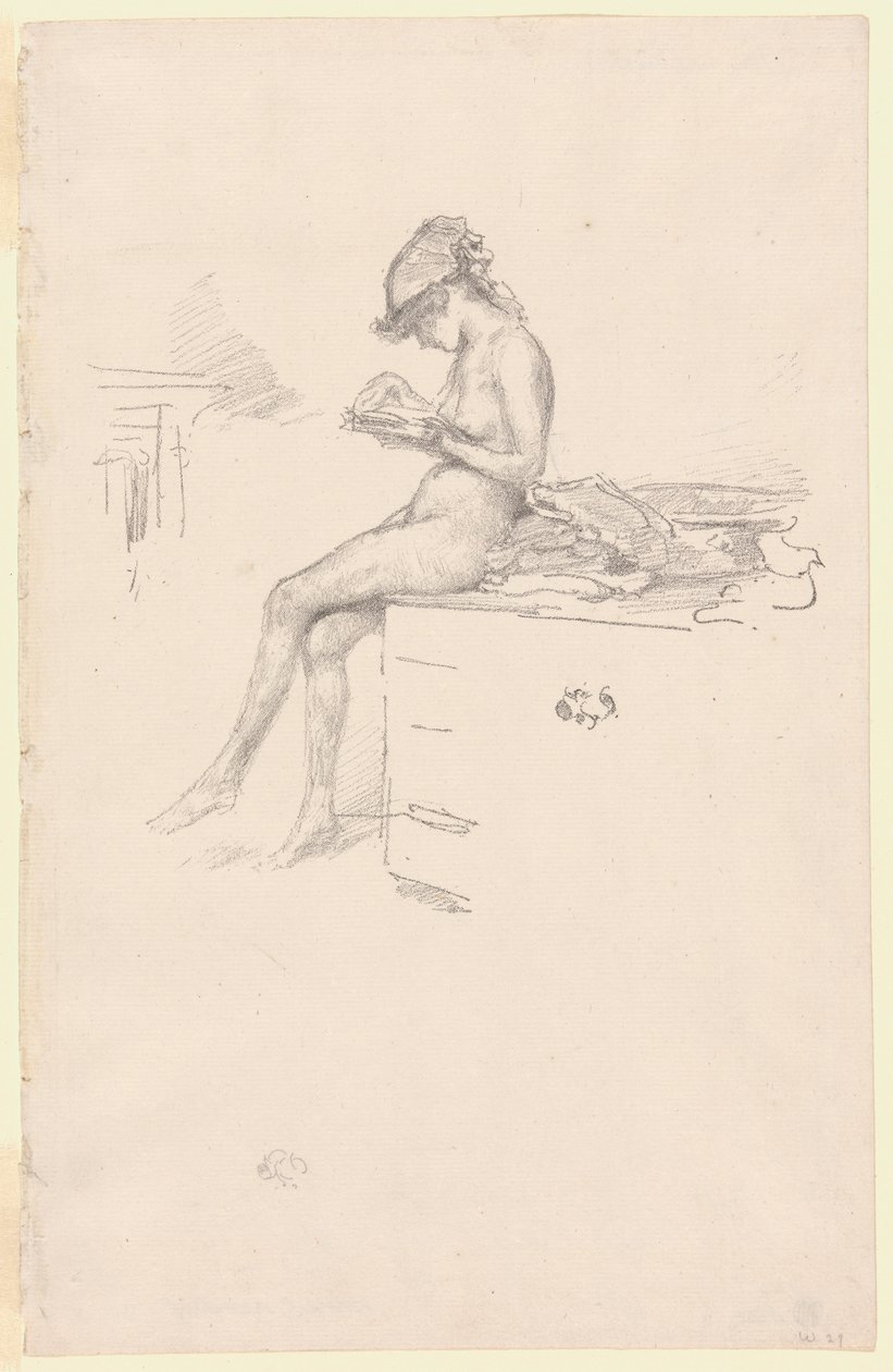 Pikku alastonmalli, lukeminen tekijältä James Abbott McNeill Whistler