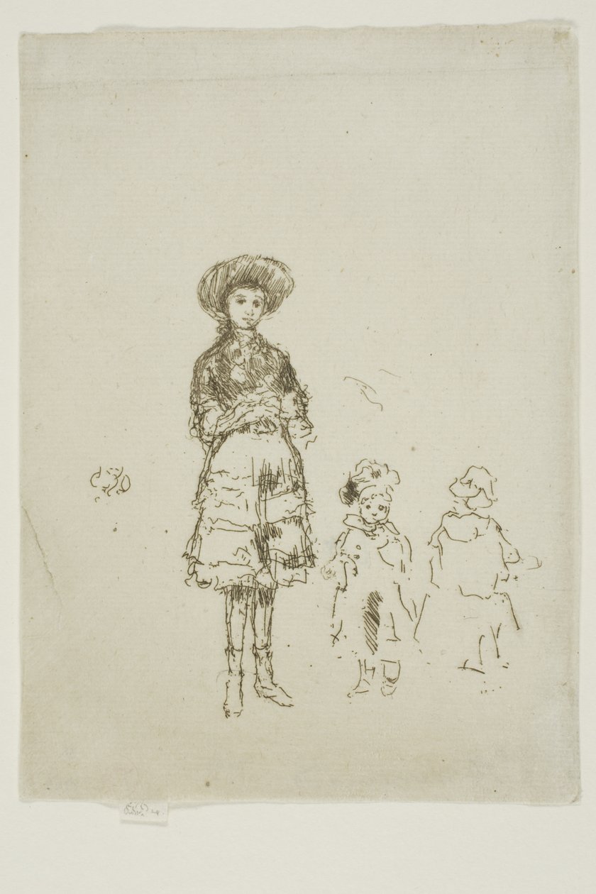 Pikku sairaanhoitaja, Grays Inn tekijältä James Abbott McNeill Whistler