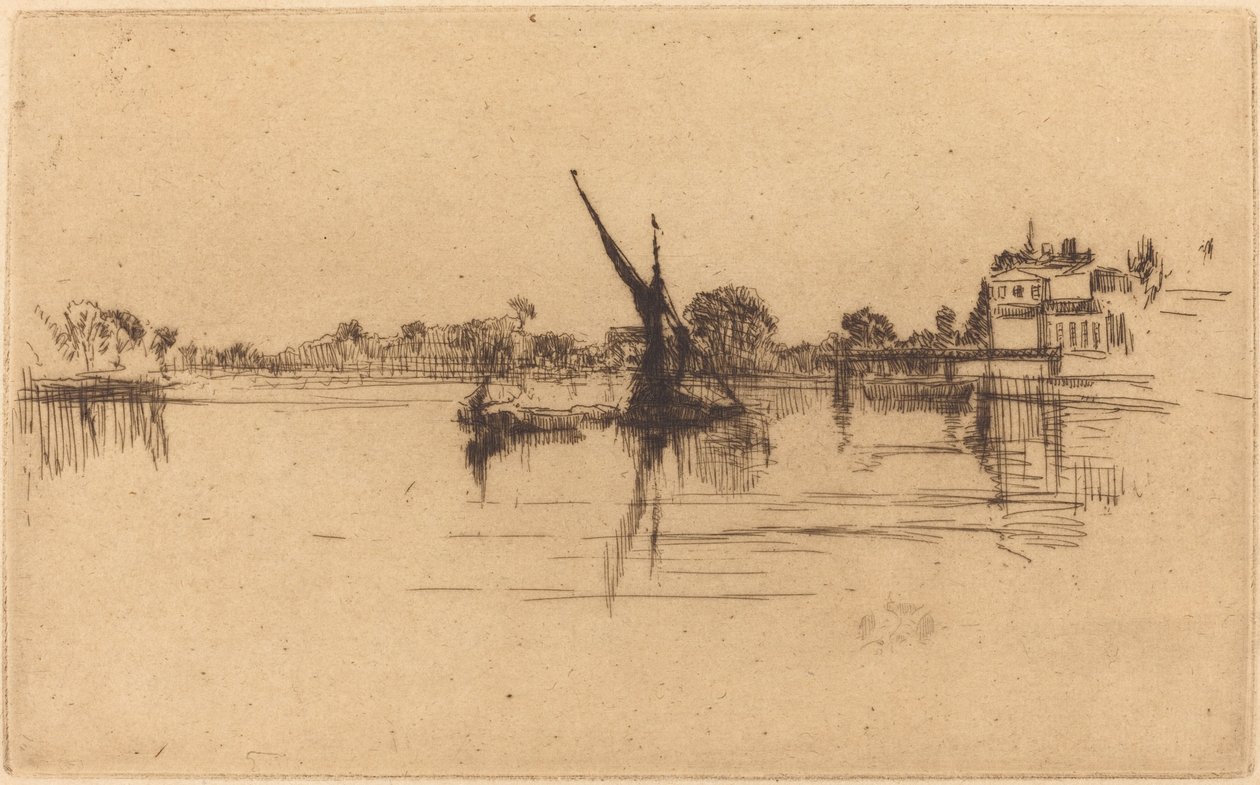 Pikku Putney, nro II tekijältä James Abbott McNeill Whistler