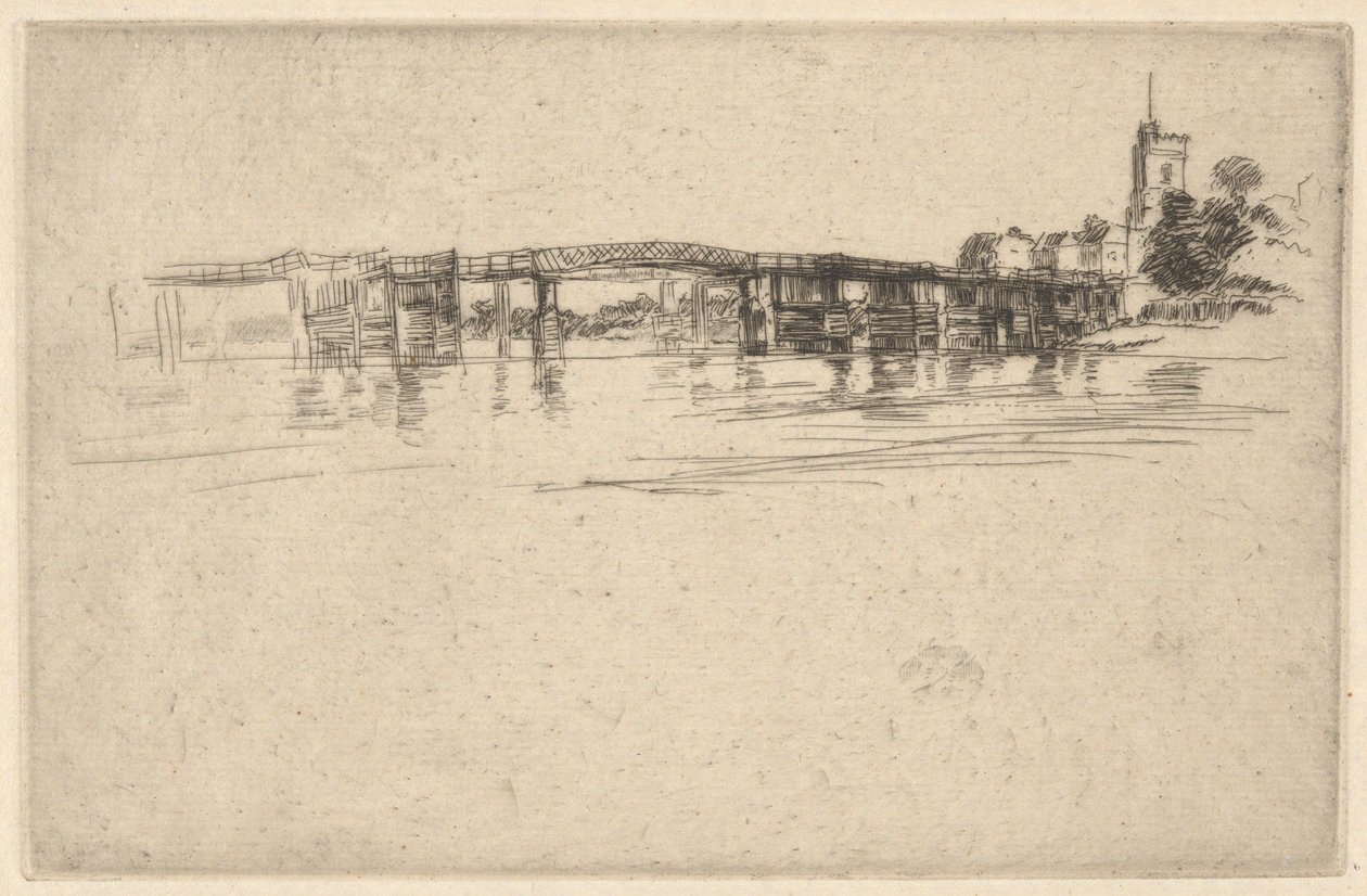 Pikku Putney nro 1 tekijältä James Abbott McNeill Whistler