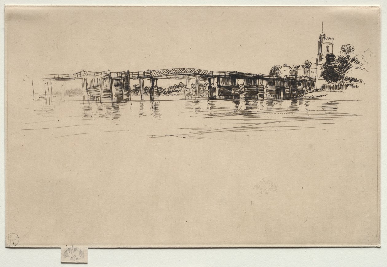 The Little Putney, nro 1 tekijältä James McNeill Whistler