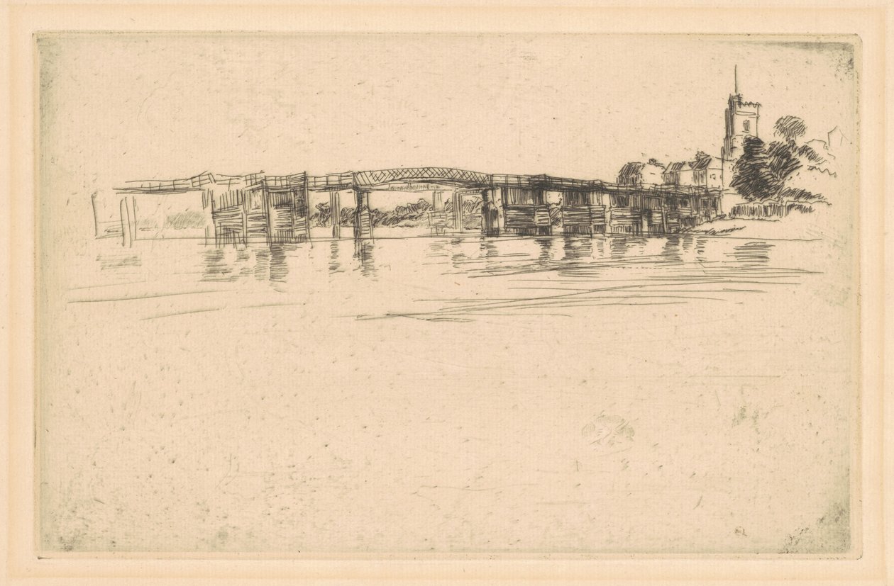 Pieni Putney, nro 1 tekijältä James McNeill Whistler