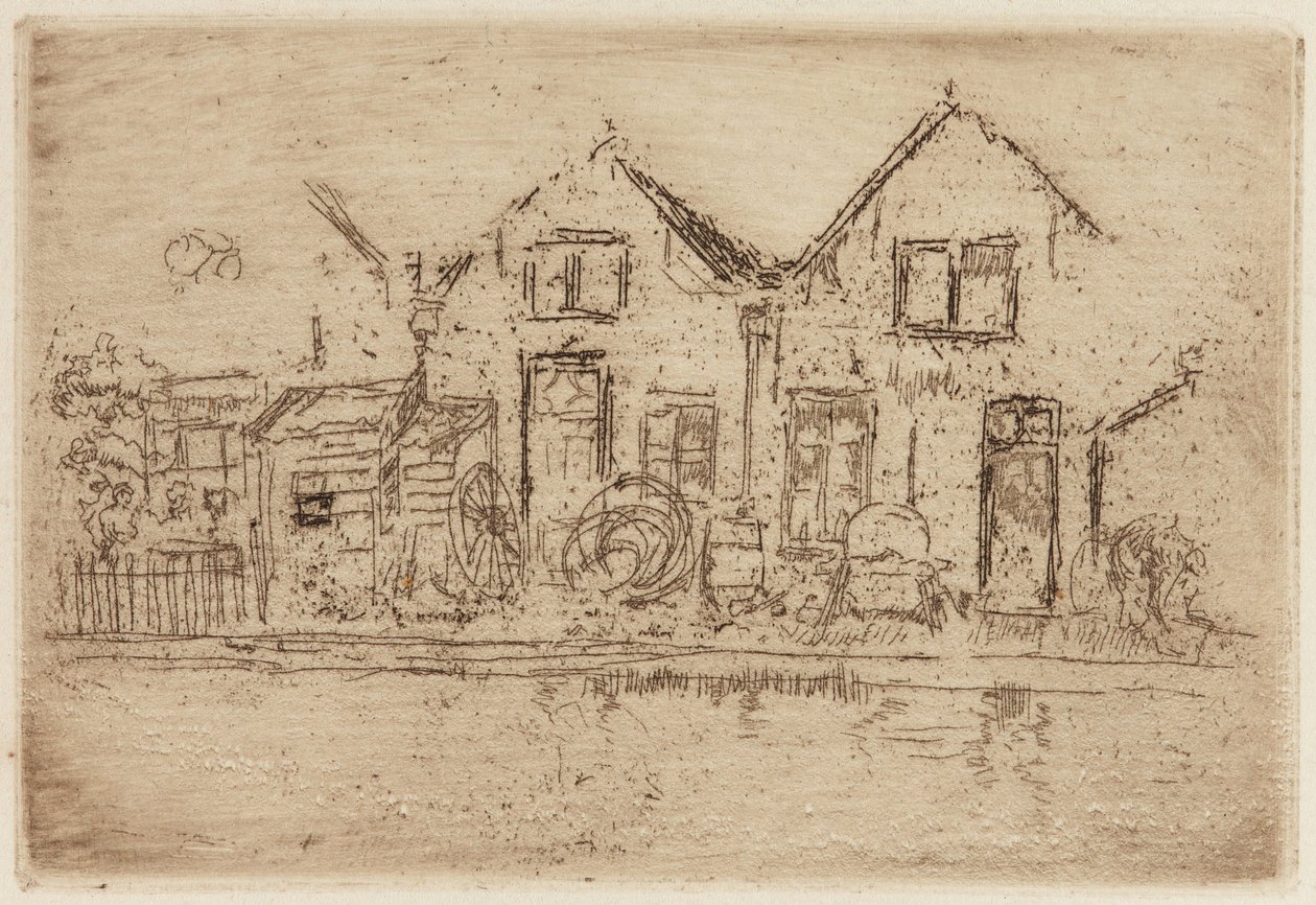 Pikku pyöräntekijä tekijältä James Abbott McNeill Whistler