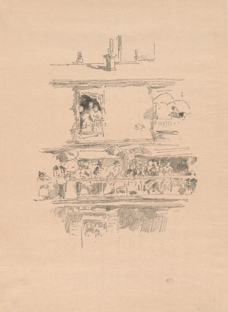 Pitkä parveke tekijältä James McNeill Whistler