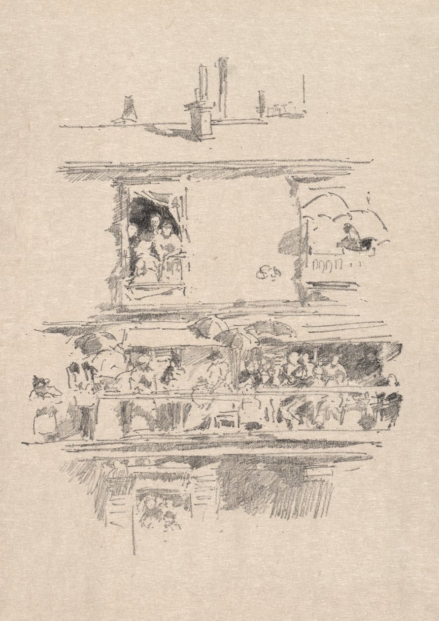 Pitkä parveke tekijältä James McNeill Whistler