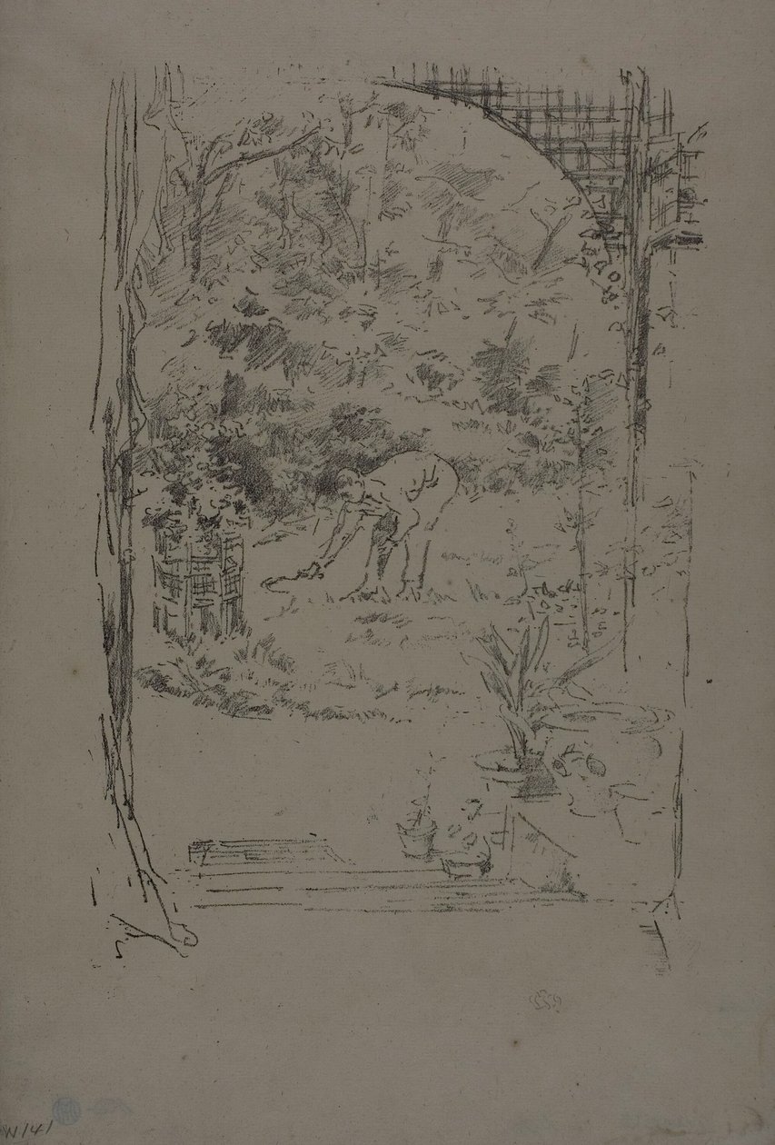 Mies sirppillä tekijältä James Abbott McNeill Whistler