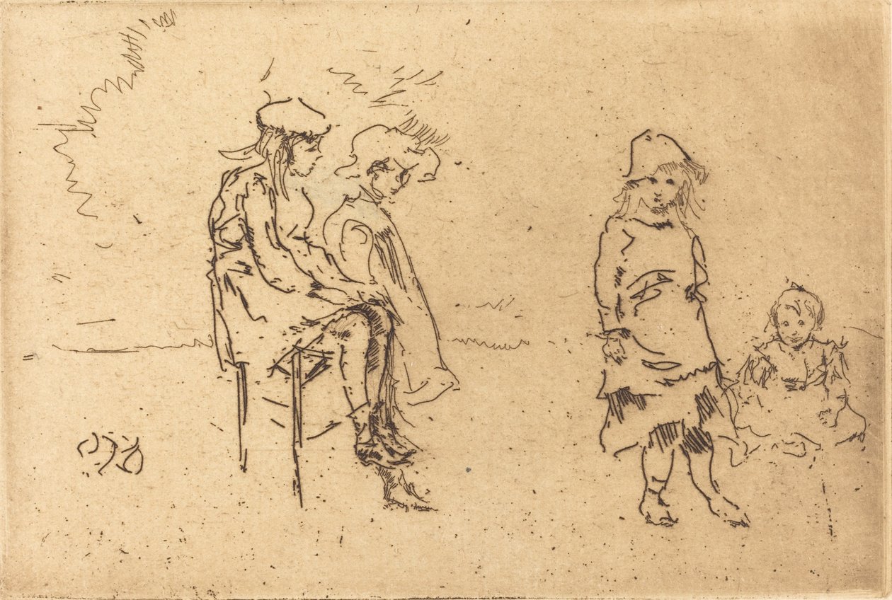Menpes-lapset tekijältä James Abbott McNeill Whistler