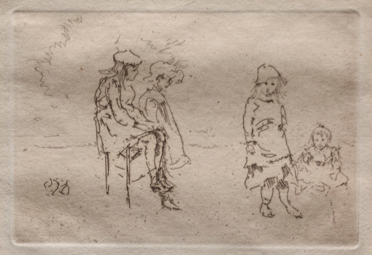 Menpes-lapset tekijältä James McNeill Whistler
