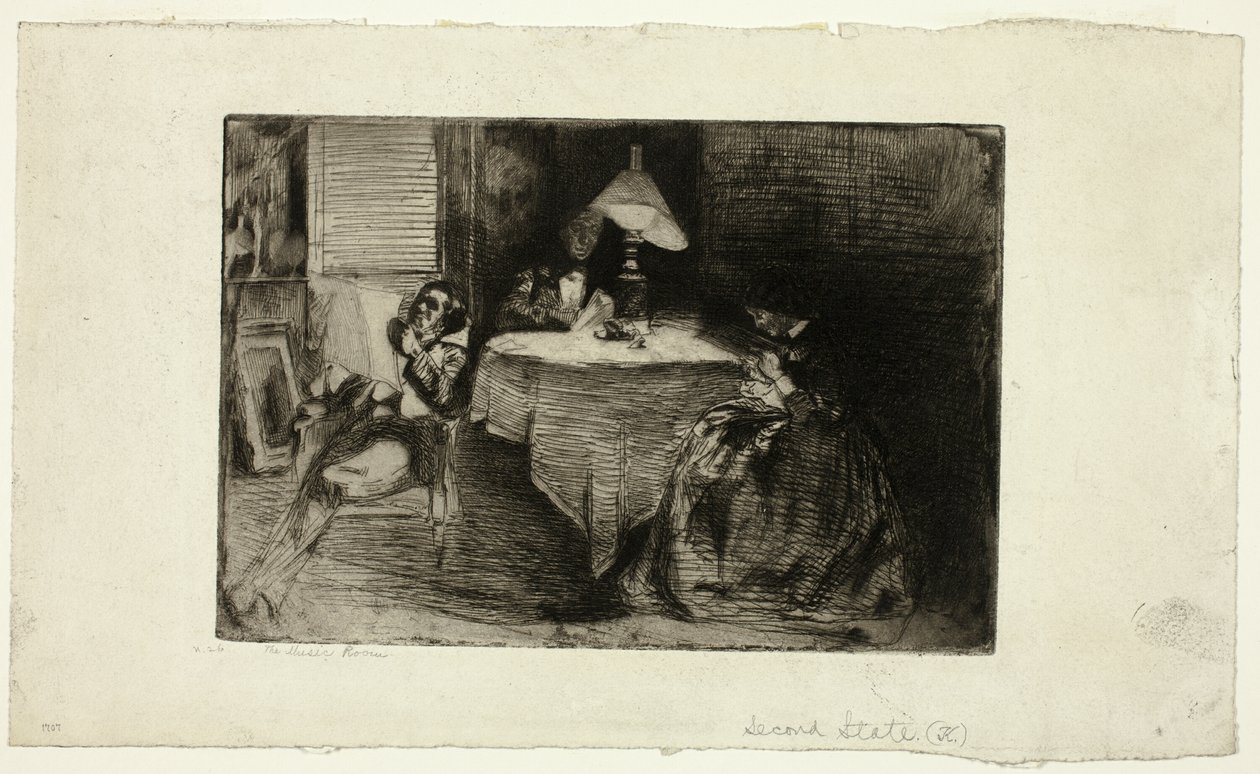 Musiikkihuone tekijältä James Abbott McNeill Whistler