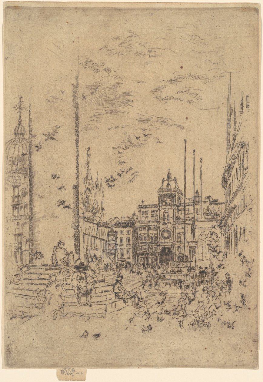 Piazzetta tekijältä James Abbott McNeill Whistler