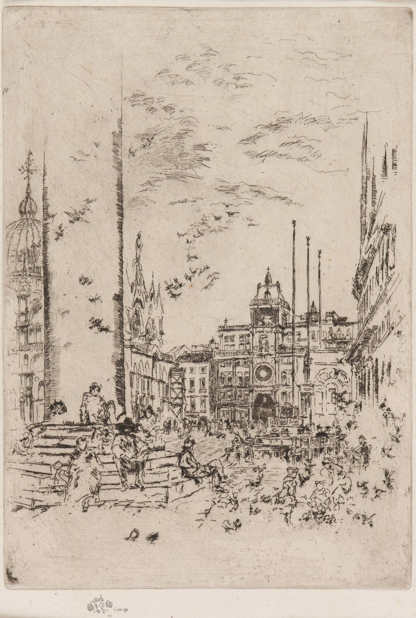 Piazzetta tekijältä James Abbott McNeill Whistler