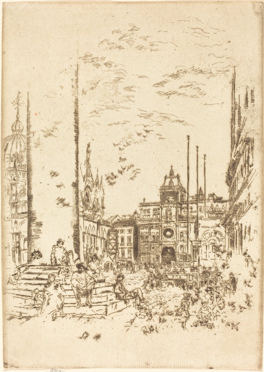 Piazzetta tekijältä James Abbott McNeill Whistler