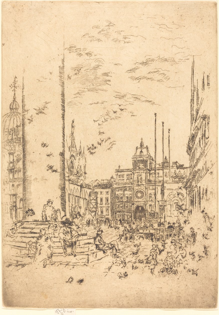 Piazzetta tekijältä James Abbott McNeill Whistler