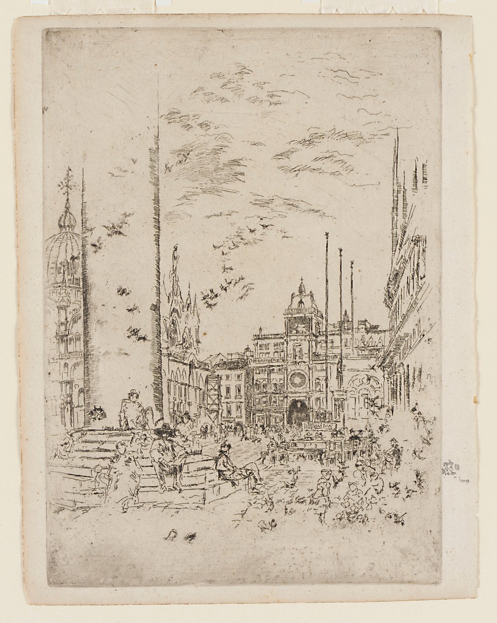 Piazzetta tekijältä James Abbott McNeill Whistler