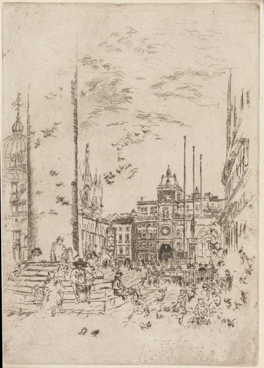 Piazzetta tekijältä James Abbott McNeill Whistler