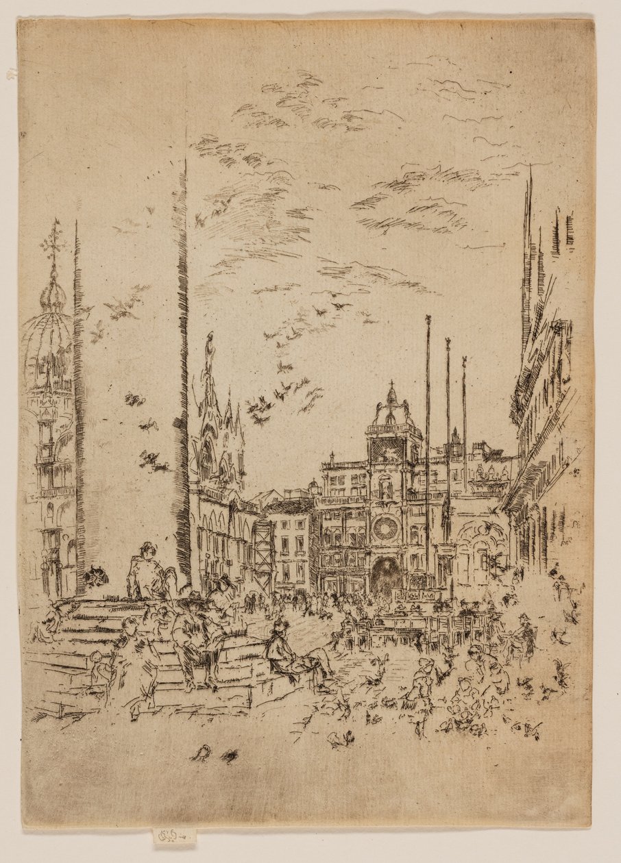 Piazzetta tekijältä James Abbott McNeill Whistler