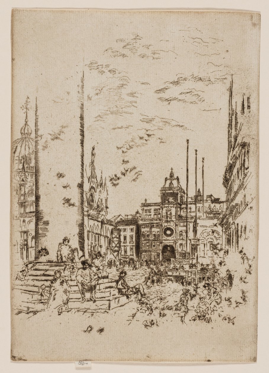 Piazzetta tekijältä James Abbott McNeill Whistler