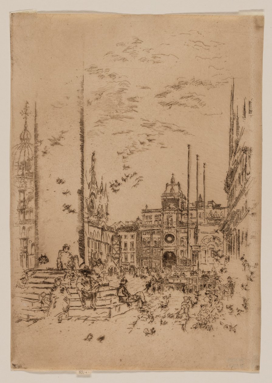 Piazzetta tekijältä James McNeill Whistler