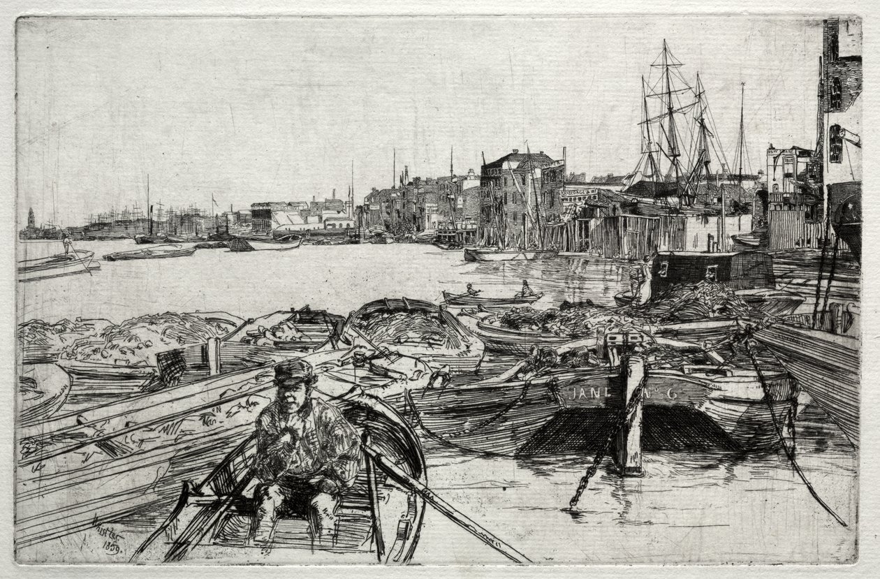 Uima-allas tekijältä James McNeill Whistler