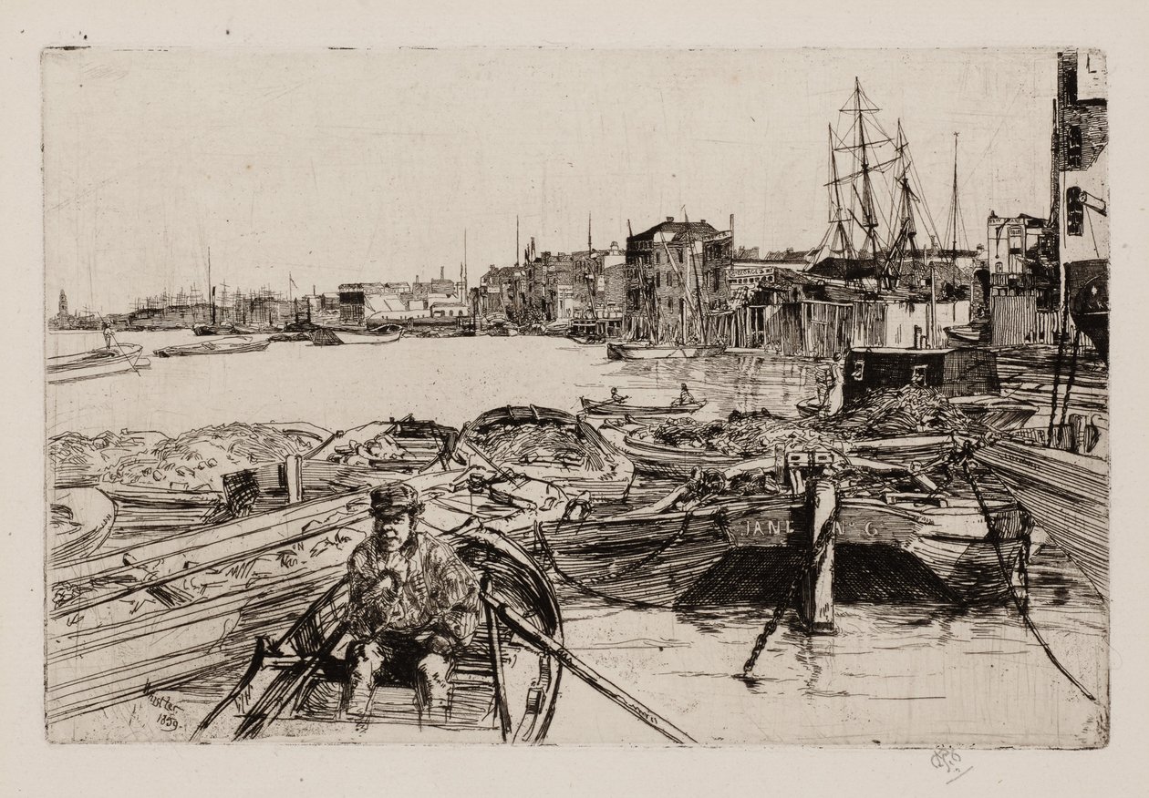 Uima-allas tekijältä James McNeill Whistler