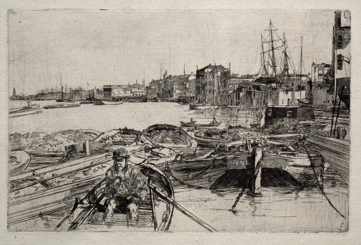 Uima-allas tekijältä James McNeill Whistler