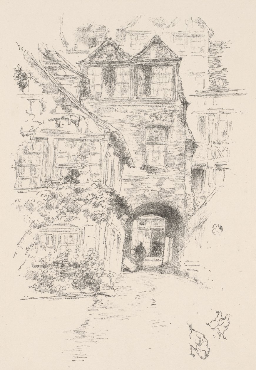 Papin talo, Rouen tekijältä James McNeill Whistler