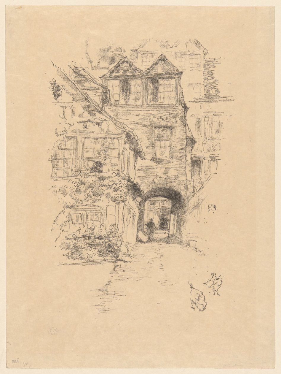 Papin talo, Rouen tekijältä James McNeill Whistler