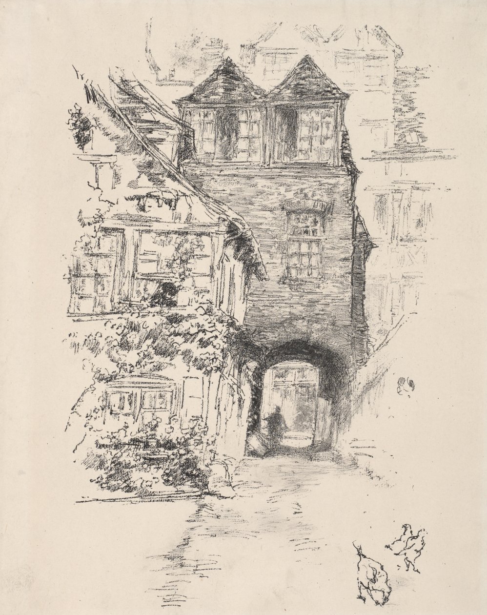 Papin talo, Rouen tekijältä James McNeill Whistler