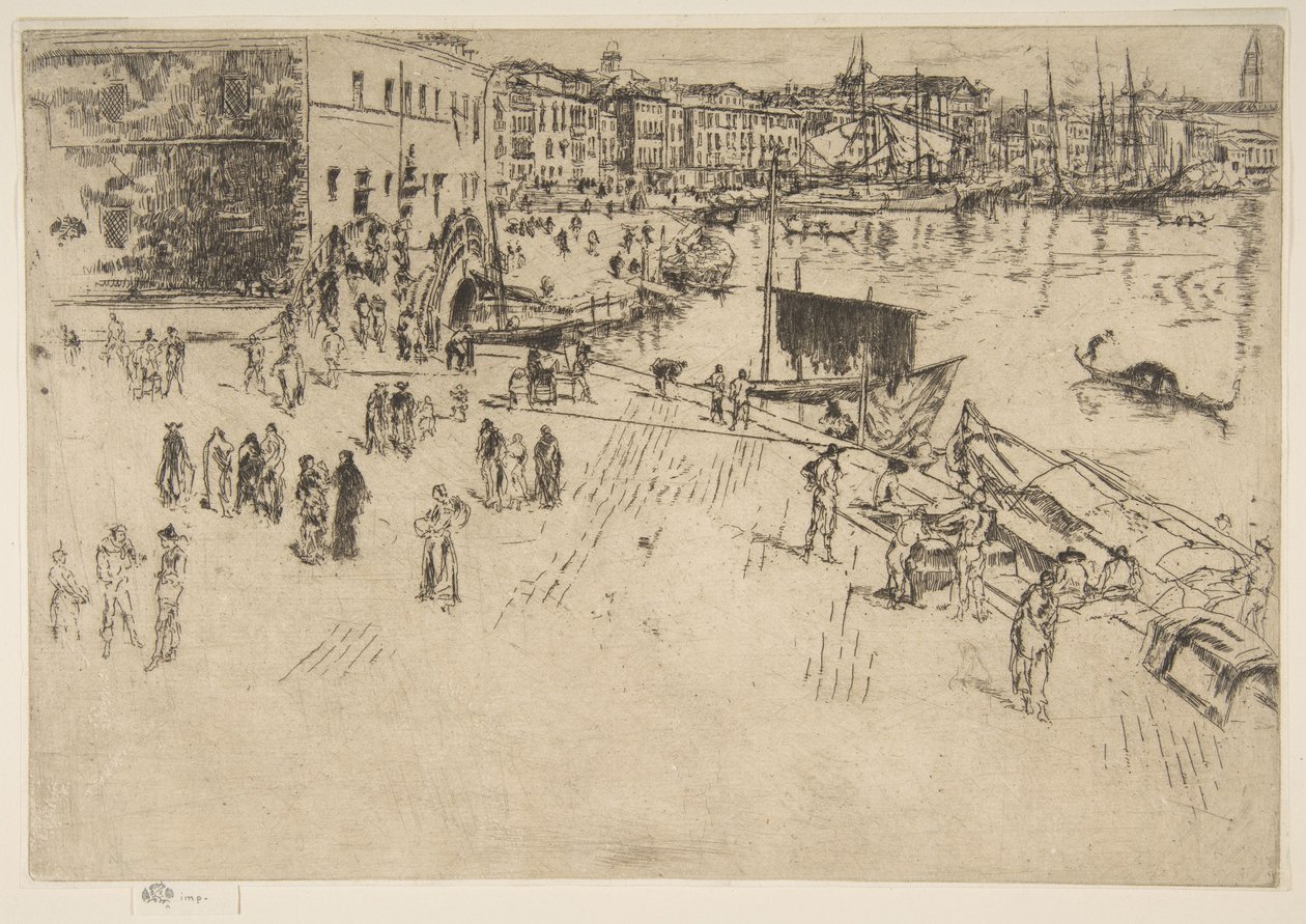 Riva, nro 1 tekijältä James McNeill Whistler