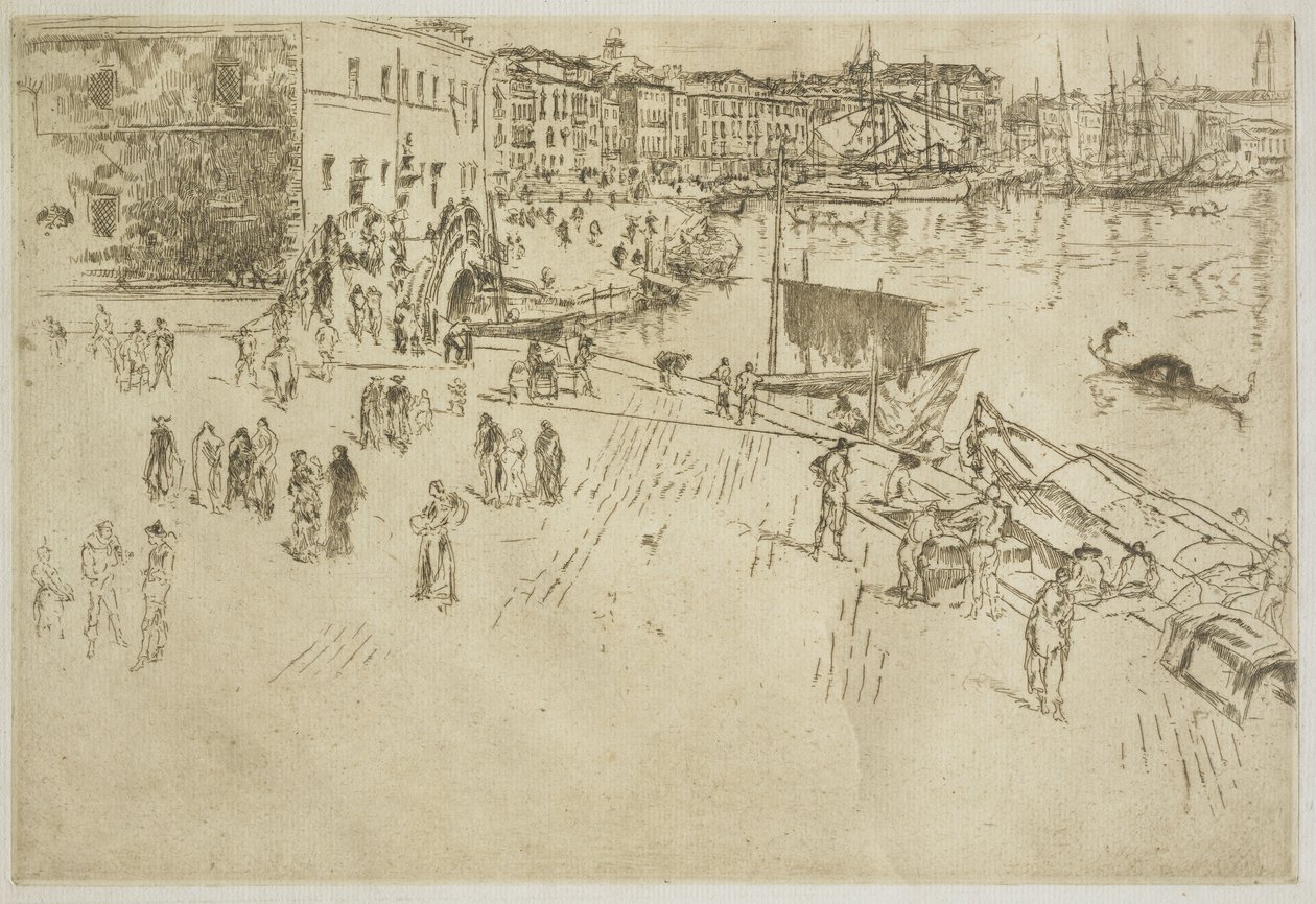 Riva, nro 1 tekijältä James McNeill Whistler
