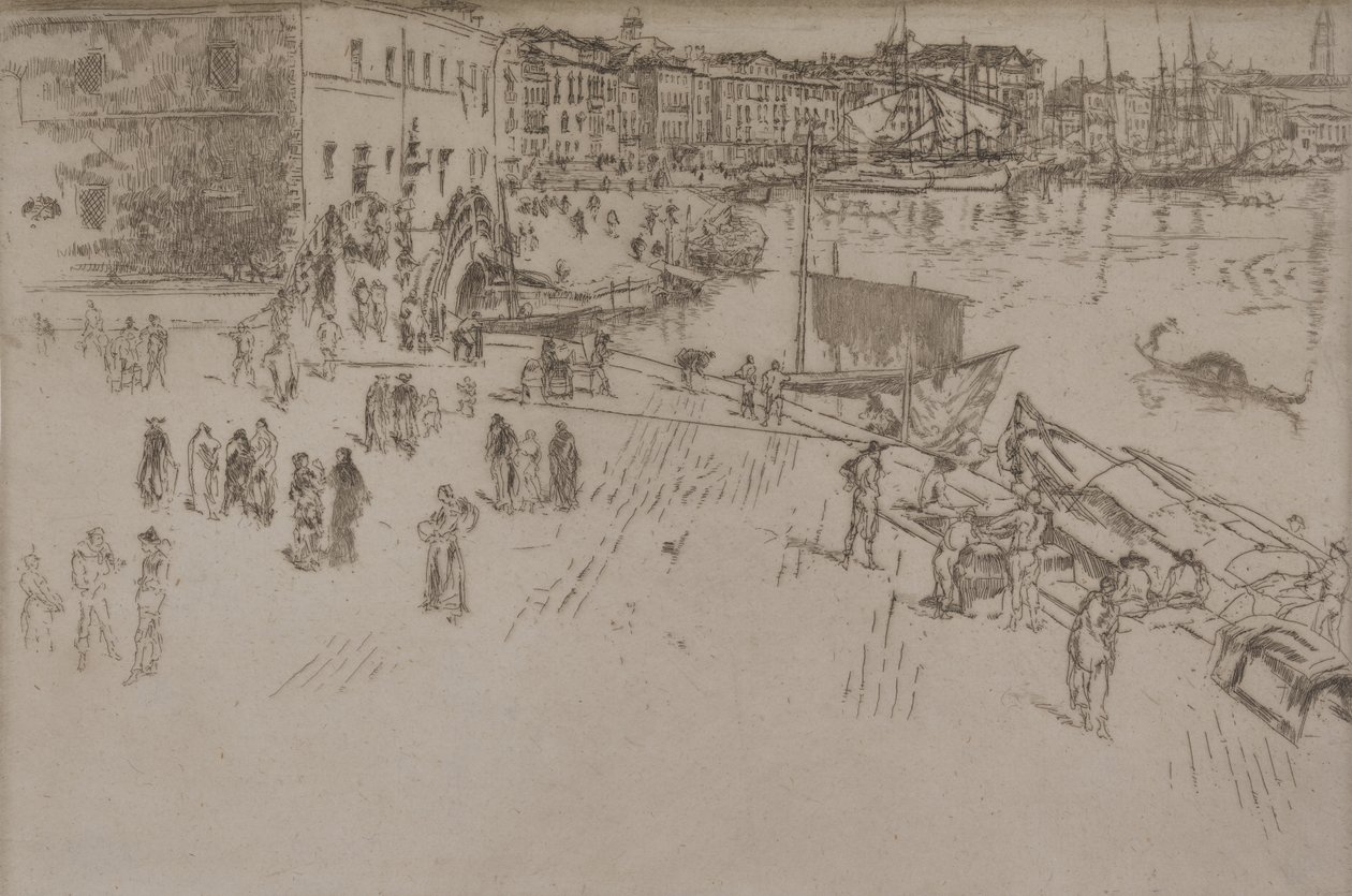 Riva, nro 1 tekijältä James McNeill Whistler