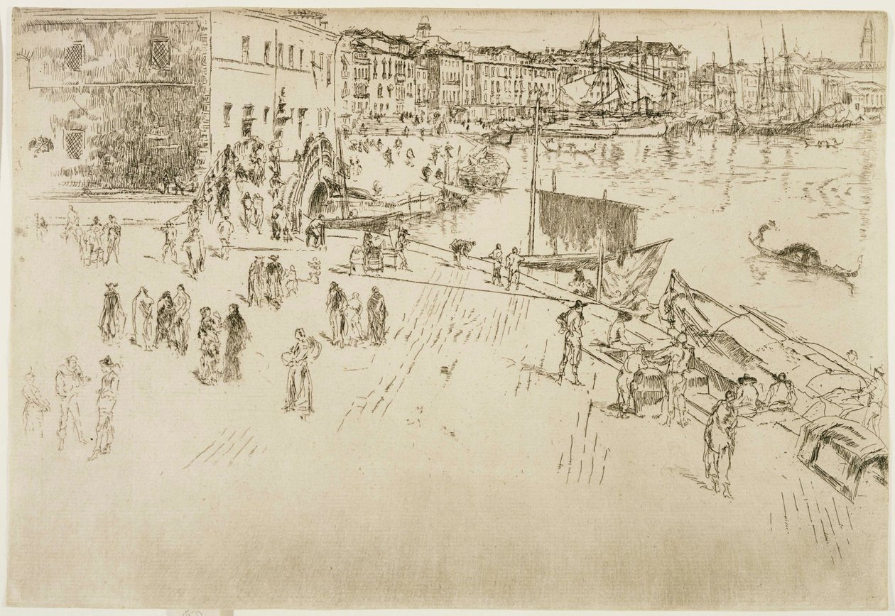 Riva, nro 1 tekijältä James McNeill Whistler