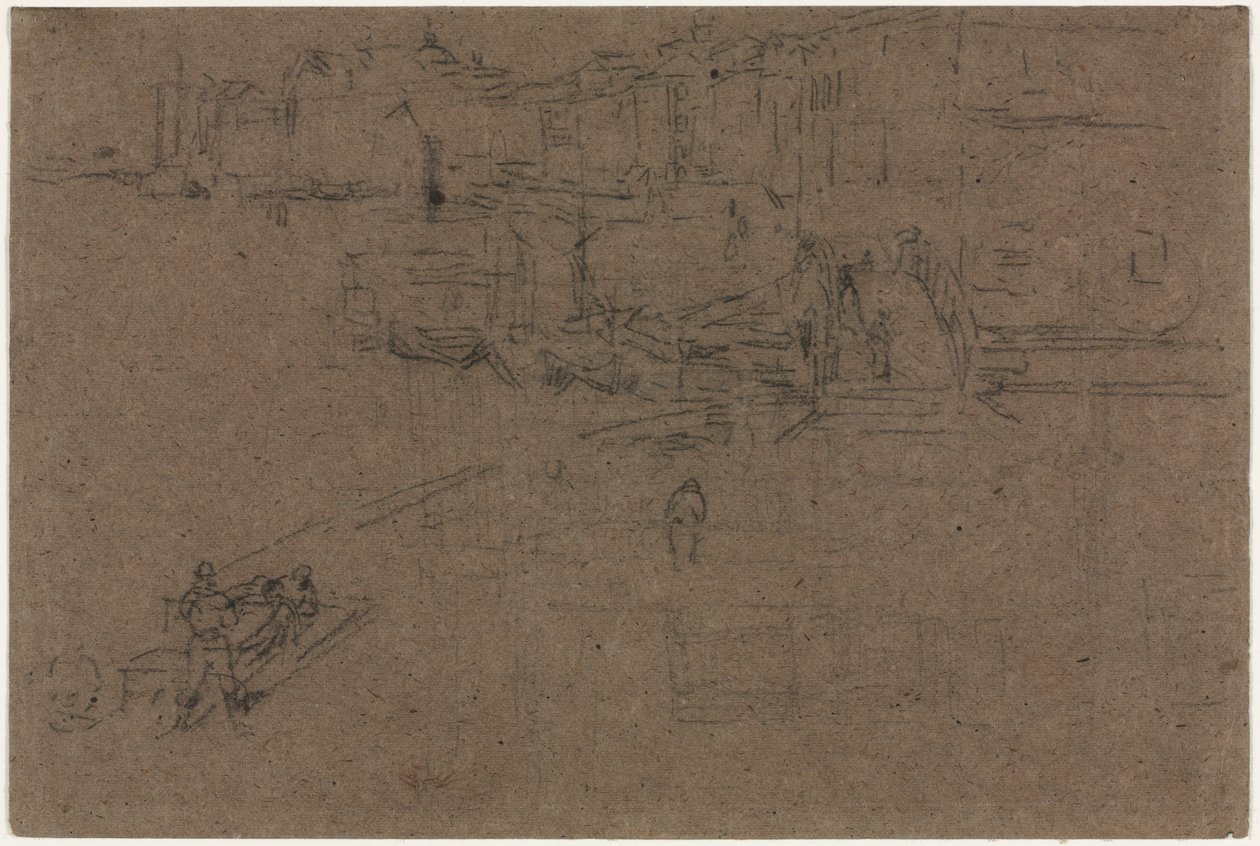 Riva, Venetsia tekijältä James McNeill Whistler