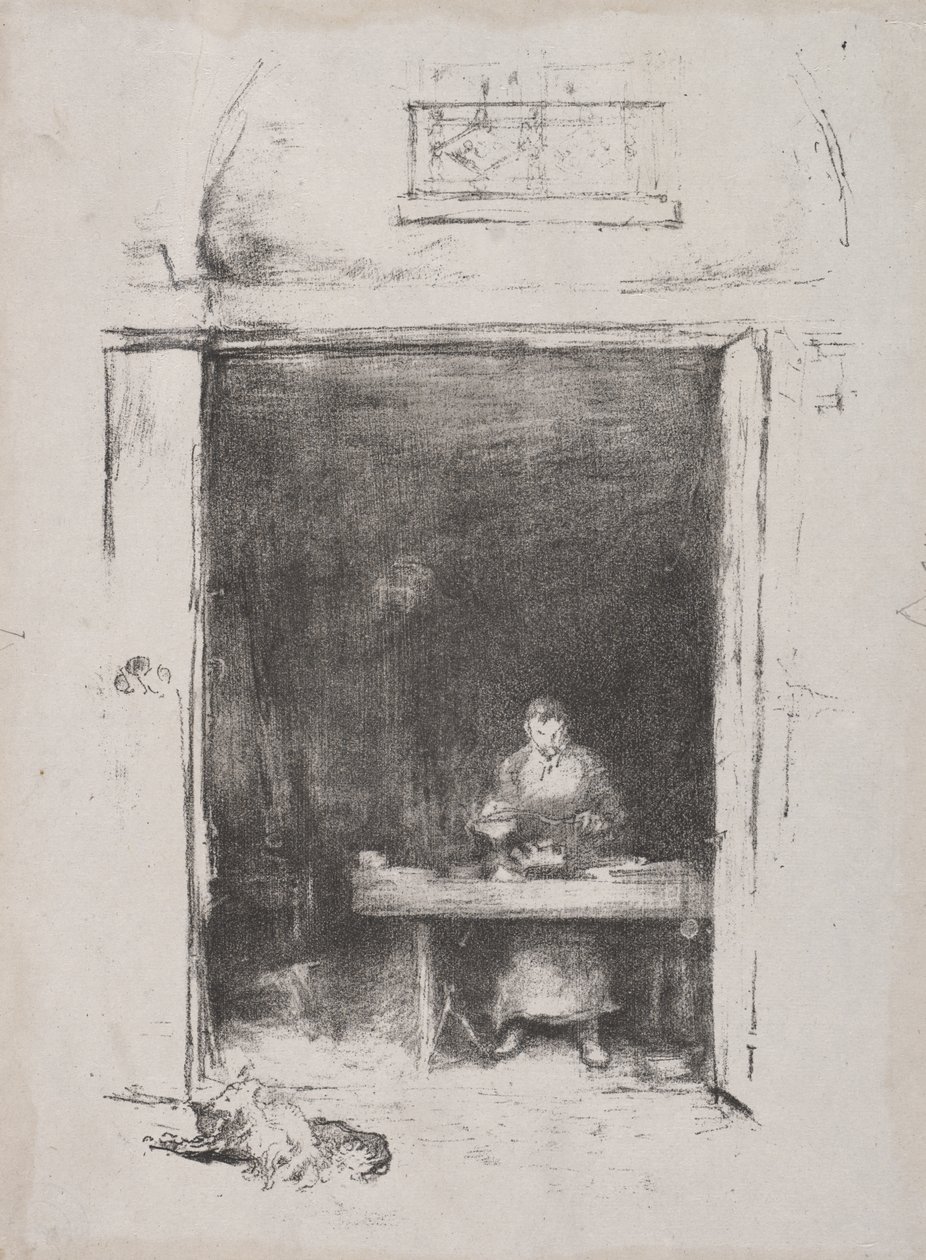 Seppä: Passage du Dragon tekijältä James McNeill Whistler