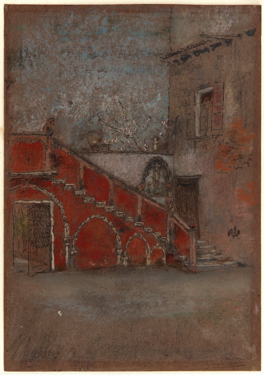 Portaikko: Punainen huomautus tekijältä James Abbott McNeill Whistler