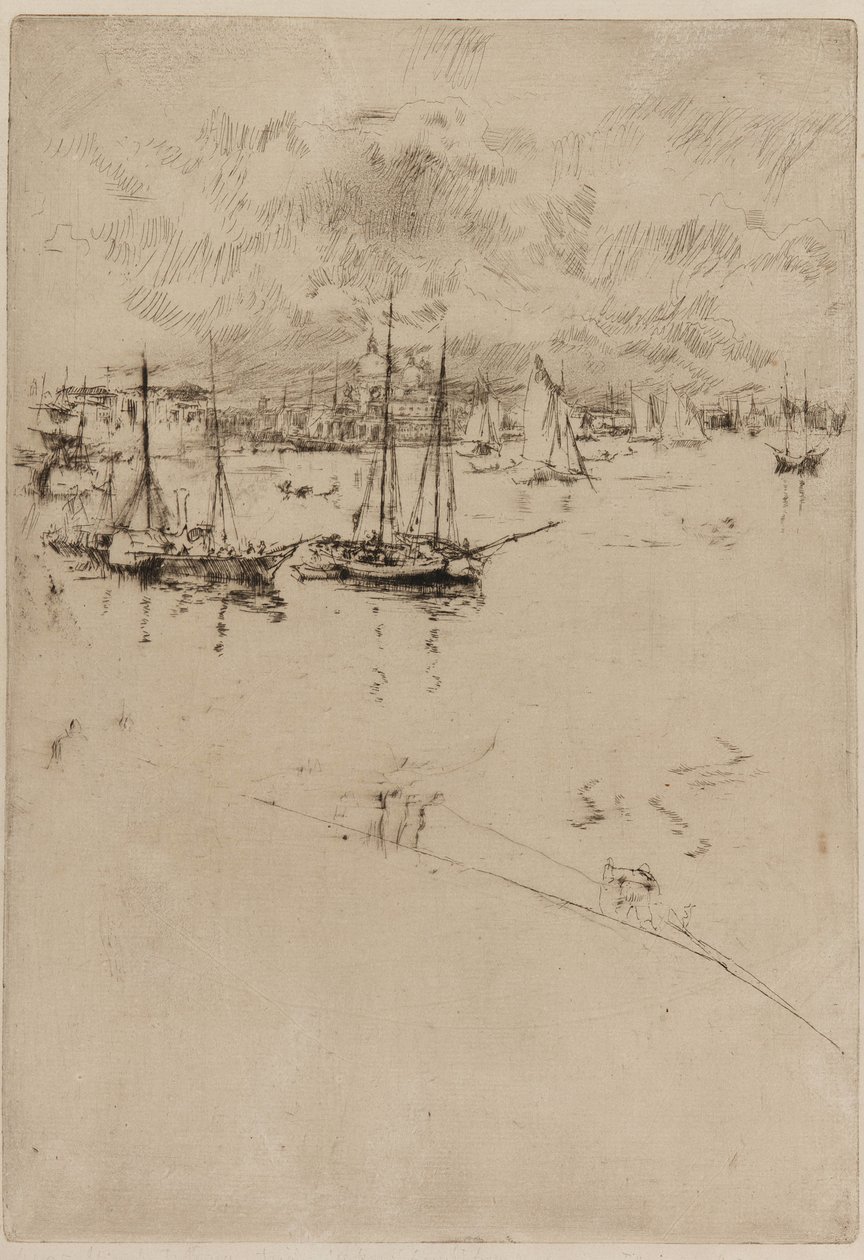 Höyrylaiva, Venetsia tekijältä James Abbott McNeill Whistler