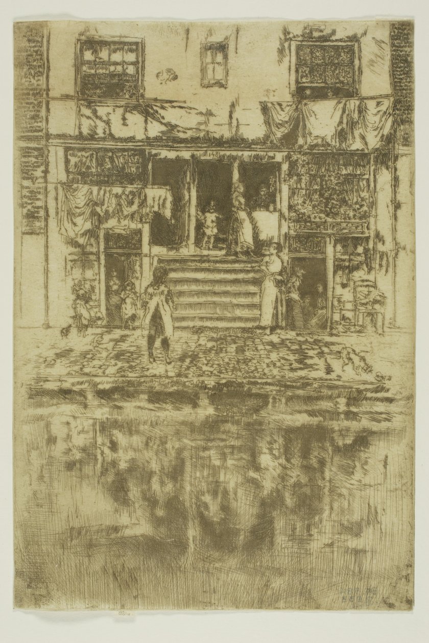 The Steps, Amsterdam finlandès tekijältä James Abbott McNeill Whistler