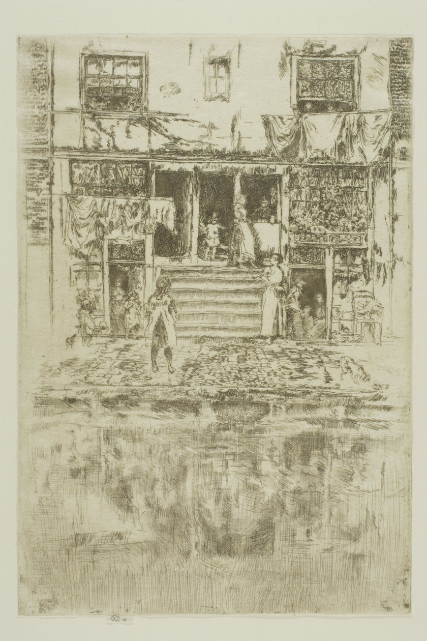 Portaat, Amsterdam tekijältä James Abbott McNeill Whistler