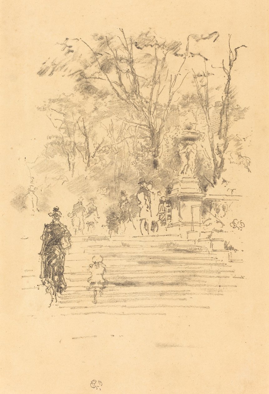 Portaat, Luxemburg tekijältä James Abbott McNeill Whistler