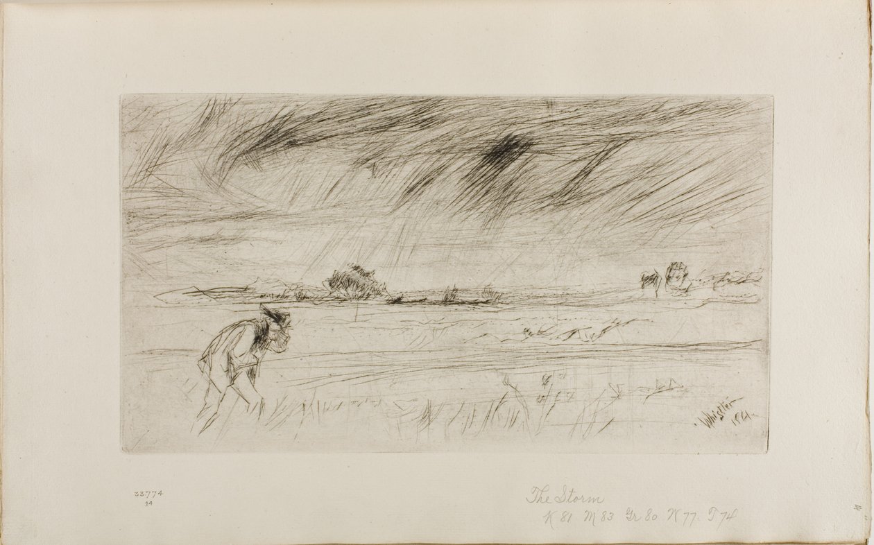 Myrsky tekijältä James Abbott McNeill Whistler