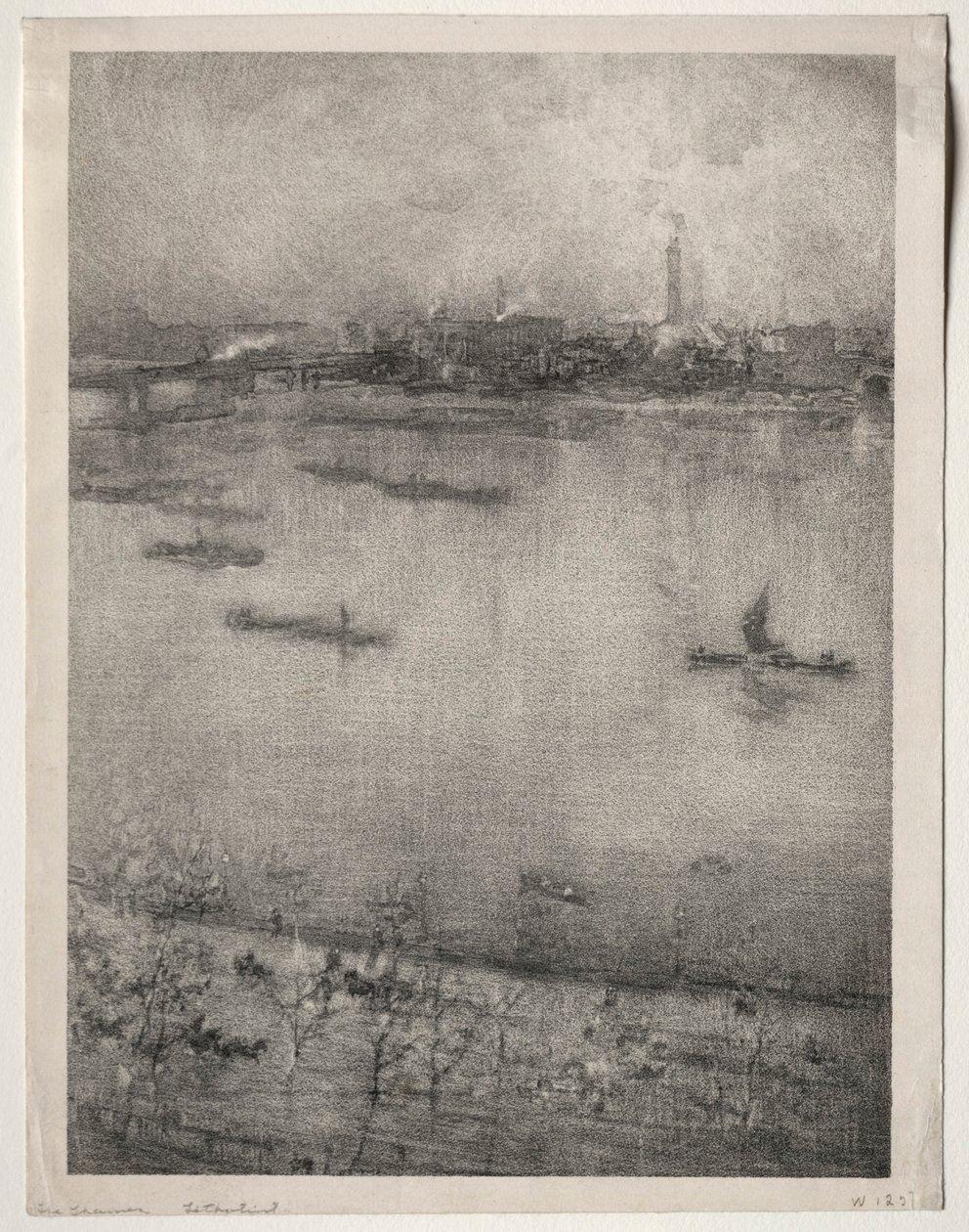 Thames tekijältä James McNeill Whistler