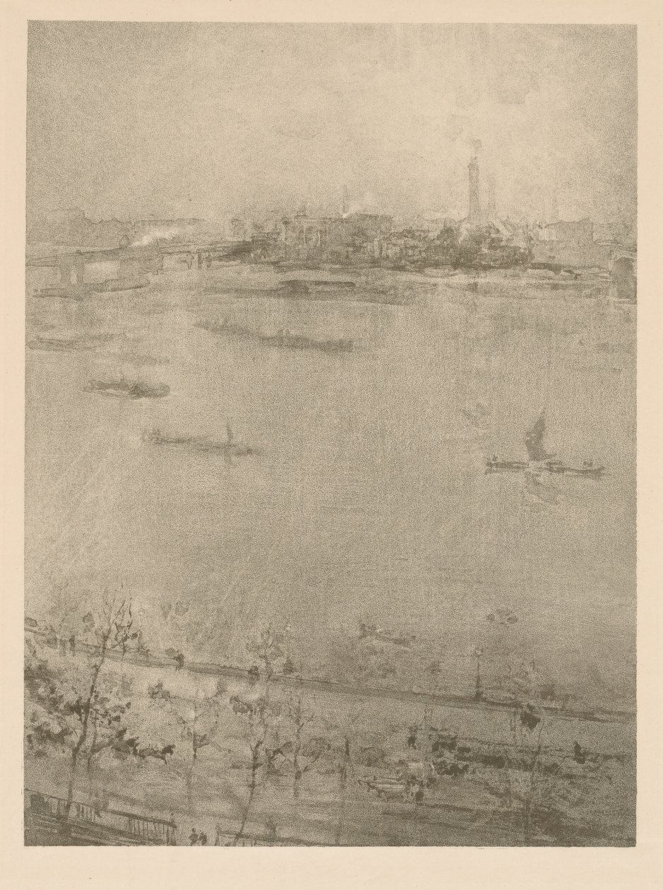 Thames tekijältä James McNeill Whistler