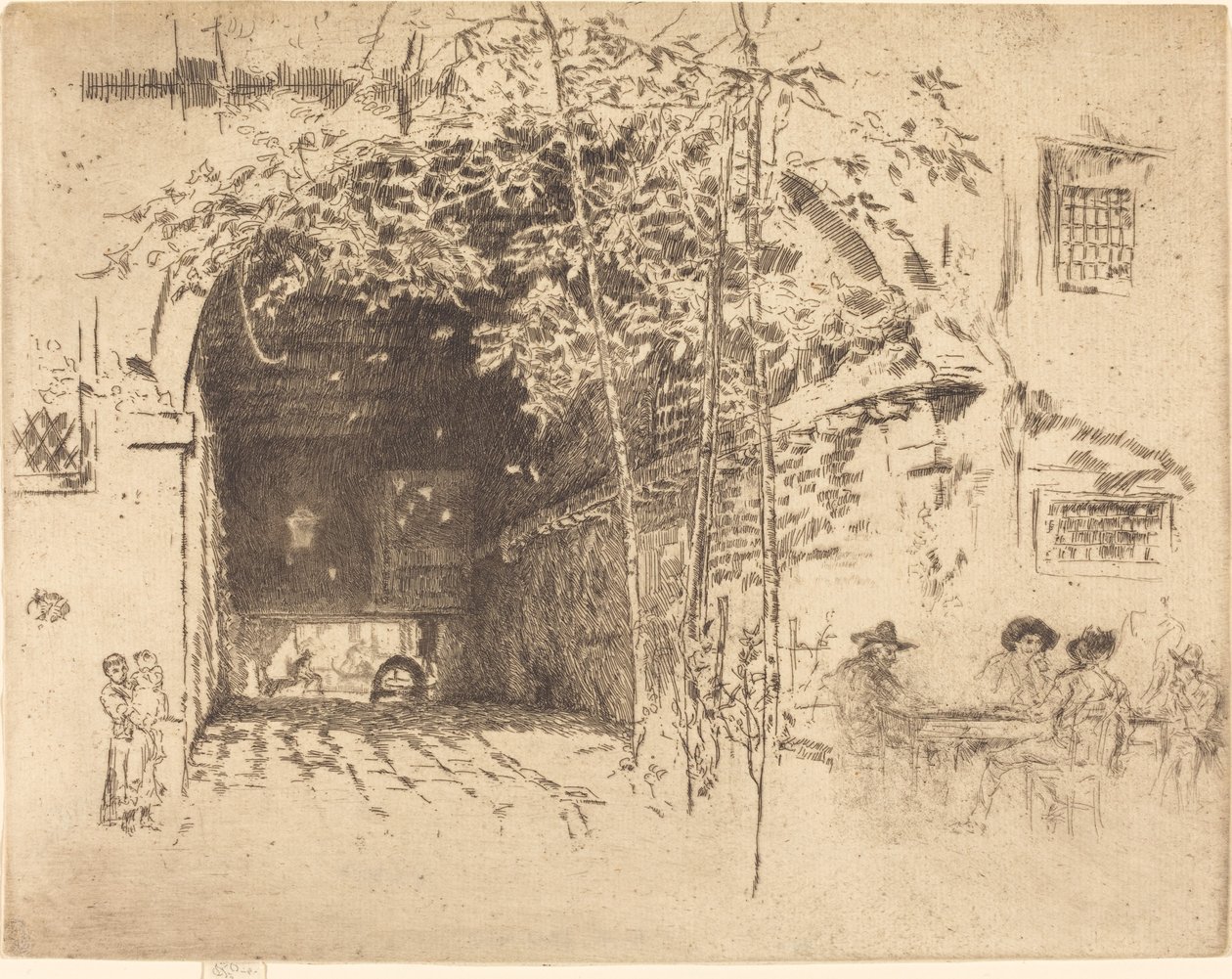 Lautta, nro II tekijältä James Abbott McNeill Whistler