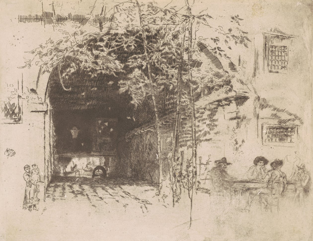Lautta, nro 2 tekijältä James Abbott McNeill Whistler