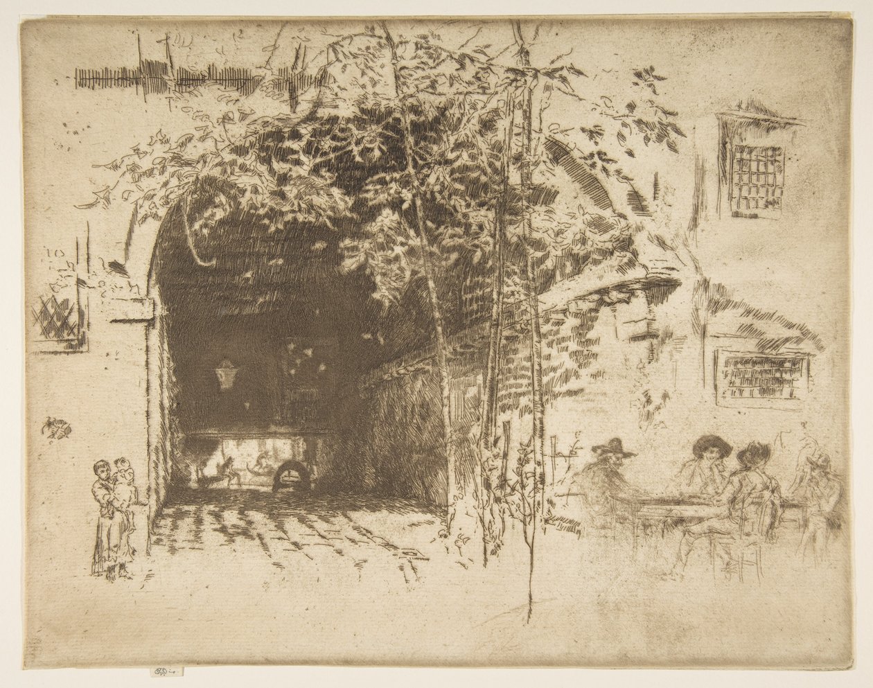 The Traghetto, nro 2 tekijältä James McNeill Whistler
